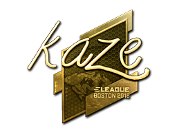 Sticker | Kaze (Gold) | Katowice 2019