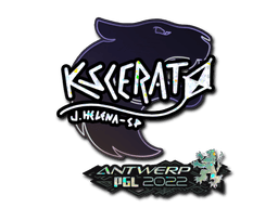 Sticker | KSCERATO (Glitter) | Shanghai 2024