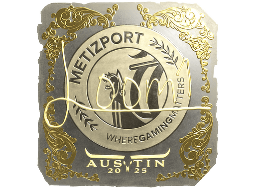 Sticker | L00m1 (Gold) | Austin 2025