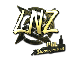 Sticker | LNZ (Gold) | Austin 2025