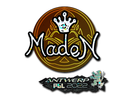 Sticker | maden (Glitter) | Rio 2022