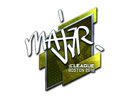 Sticker | MAJ3R (Foil) | Austin 2025