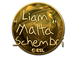 Sticker | malta (Gold) | Berlin 2019