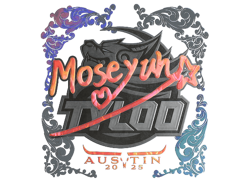Sticker | Moseyuh (Holo) | Austin 2025