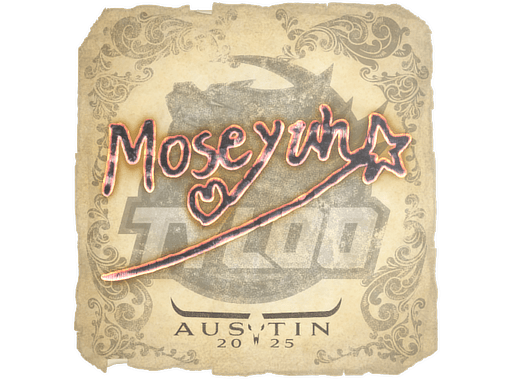 Sticker | Moseyuh | Austin 2025