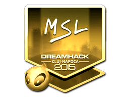 Sticker | MSL (Gold) | Cologne 2016