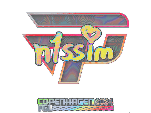 Sticker | n1ssim (Holo) | Austin 2025