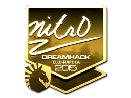 Sticker | nitr0 (Gold) | Cologne 2016