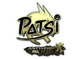 Sticker | Patsi (Gold) | Rio 2022