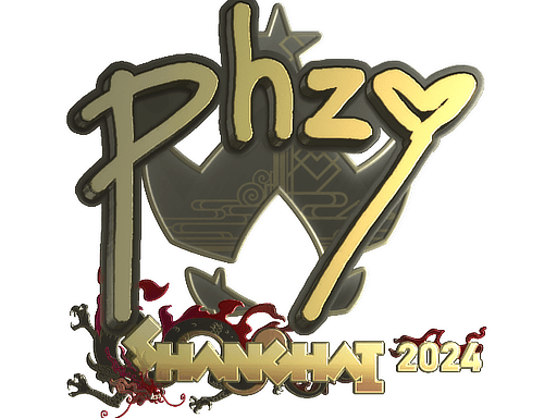 Sticker | phzy (Gold) | Austin 2025