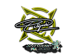 Sticker | Plopski (Glitter) | Antwerp 2022