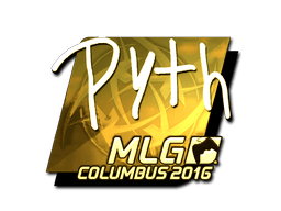 Sticker | pyth (Gold) | Cologne 2016