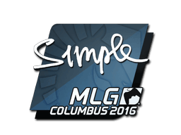 Sticker | s1mple | Cologne 2016