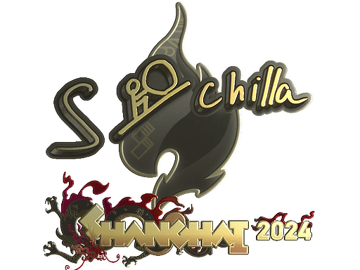 Sticker | s-chilla (Gold) | Shanghai 2024