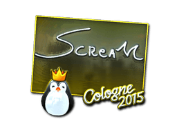 Sticker | ScreaM (Foil) | Cologne 2016