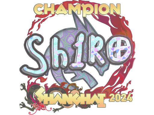 Sticker | sh1ro (Holo, Champion) | Shanghai 2024