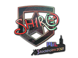 Sticker | sh1ro (Holo) | Antwerp 2022