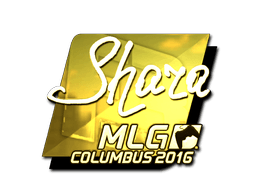 Sticker | Shara (Gold) | Cologne 2016