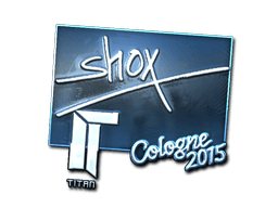 Sticker | shox (Foil) | Cologne 2016