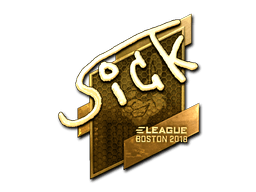 Sticker | SicK (Gold) | Berlin 2019