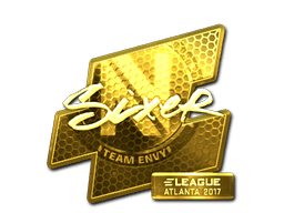 Sticker | SIXER (Gold) | Boston 2018