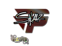 Sticker | skullz (Glitter) | Shanghai 2024