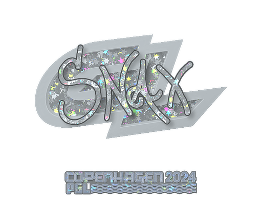Sticker | Snax (Glitter) | Shanghai 2024