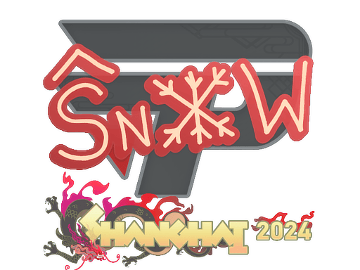 Sticker | snow | Austin 2025