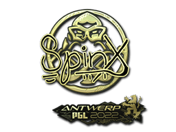 Sticker | Spinx (Gold) | Rio 2022