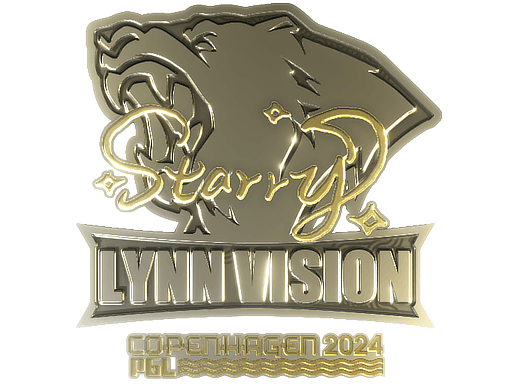 Sticker | Starry (Gold) | Austin 2025