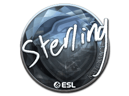 Sticker | sterling (Foil) | Katowice 2019