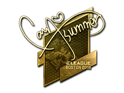 Sticker | Summer (Gold) | Katowice 2019