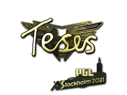 Sticker | TeSeS (Gold) | Rio 2022