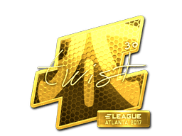 Sticker | twist (Gold) | Katowice 2019