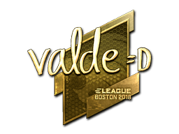 Sticker | v4lde (Gold) | Berlin 2019