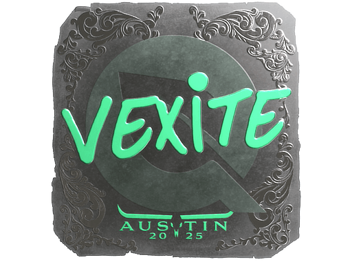 Sticker | vexite (Foil) | Austin 2025