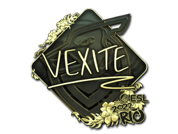 Sticker | vexite (Gold) | Paris 2023