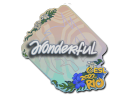 Sticker | w0nderful | Austin 2025
