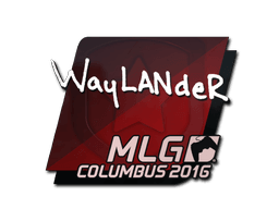 Sticker | wayLander | Cologne 2016