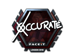 Sticker | xccurate (Foil) | Katowice 2019