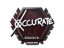 Sticker | xccurate | Katowice 2019