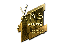 Sticker | xms (Gold) | Boston 2018