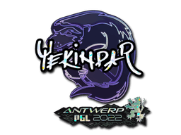 Sticker | YEKINDAR (Glitter) | Shanghai 2024