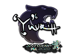 Sticker | yuurih (Glitter) | Rio 2022