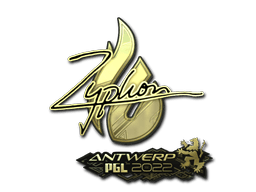 Sticker | Zyphon (Gold) | Rio 2022
