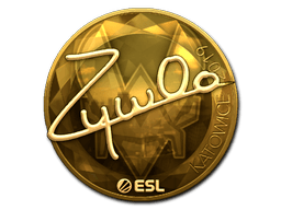 Sticker | ZywOo (Gold) | Austin 2025