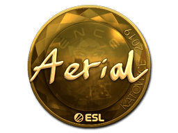 Sticker | Aerial (Gold) | Berlin 2019