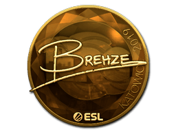 Sticker | Brehze (Gold) | Berlin 2019