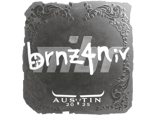 Sticker | brnz4n (Foil) | Austin 2025