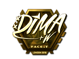 Sticker | Dima (Gold) | Katowice 2019